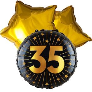 35ste verjaardag ballon